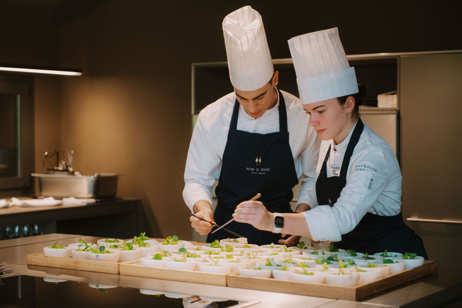 Day 2 of the Bugatti Grand Tour Europe 2023, El molino de Urdániz restaurant.